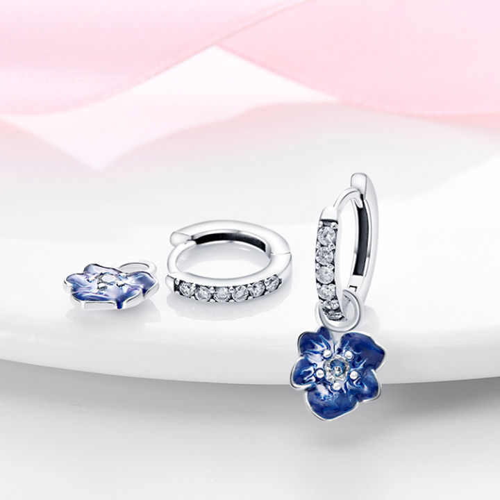 925%20Sterling%20Silver%20Sunflower%20Flower%20Plant%20Series%20Drop%20Earrings%20For%20Woman%20Fashion%20Party%20Gifts%20Elegant%20S925%20Jewelry%20Accessories%20-%20Image%204