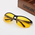 New Day and Night Car Vision Driver Glasses Anti Glare Night Vision Driver Goggles Night Driving Enhanced Light Glasses Eyewear. 