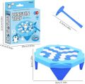 Save The Penguin Ice Game, Super Ice Breaker Penguin, Parent-child Interactive Children's Desktop Toy, Penguin Trap Ice Breaker Board Game with Hammer, Family Parent-Child Ice Breaker Set. 