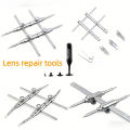 Adjustable Camera Lens Spanner Wrench 3 Tips Flat Opening Open Repair Tool Set for    Pentax Lens Remover. 