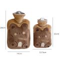 Cute Large Warmer Hot Water Bag for Period Pain Stuffed Menstrual Colic Heater Plush Hand Warmer Seed Guatero Bottle. 