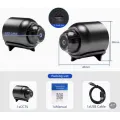 CASIFY X5 HD Mini WiFi Camera Baby Monitor Indoor Security Surveillance Camera Audio Video Recorder IP Cam. 