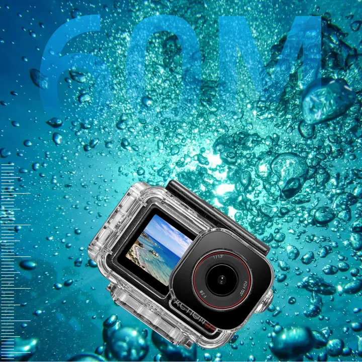 Waterproof%20Case%20for%20DJI%20Osmo%20Action%205%20Pro/4/3%20Protective%20Shell%20Camera%20Magnetic%20Adapter%20Underwater%20Dive%20Housing%20Accessories%20-%20Image%202