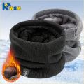 Winter Neck Warmer Scarf Fleece Lined Windproof Gaiter Soft Thermal Insulation for Men Women Halloween Christmas Gift Accessory.