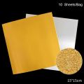 making 70 micron Thick Engraving Drawing paper Gold Foil 20*30cm Aluminum Foil Art Paper DIY Handmade Foil Paper Paper Art.