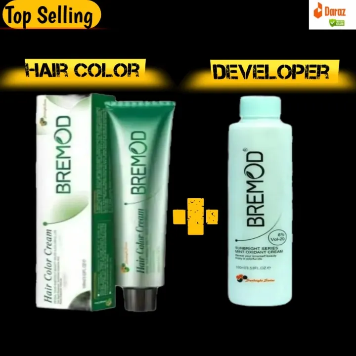 Bremod%20Hair%20Color%20Tube%20With%20Developer%20,%20-%20Image%202