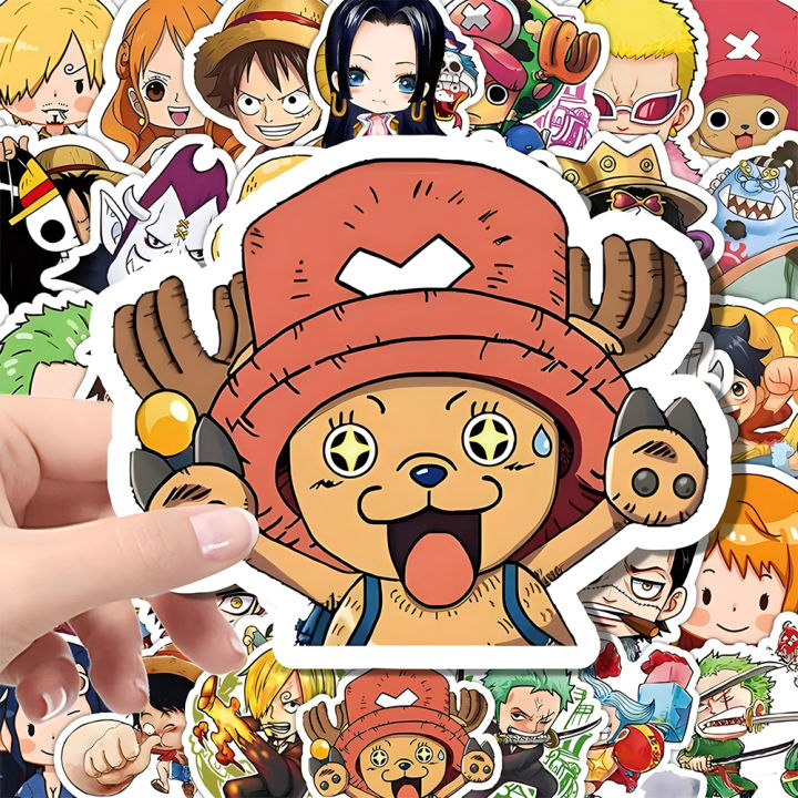 55pcs%20One%20Piece%20Cute%20Cartoon%20Stickers%20DIY%20Skateboard%20Phone%20Case%20Laptop%20Motorcycle%20Waterproof%20Cool%20Anime%20Sticker%20Decals%20Toy%20-%20Image%203