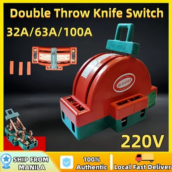 New%202%20Pole%20Double%20Throw%20Knife%20Disconnect%20Switch%2032A%2063A%20100A%20DPDT%20Cutter%20Safety%20Disconnect%20Switch%20Power%20Disconnect%20Switch%20-%20Image%202
