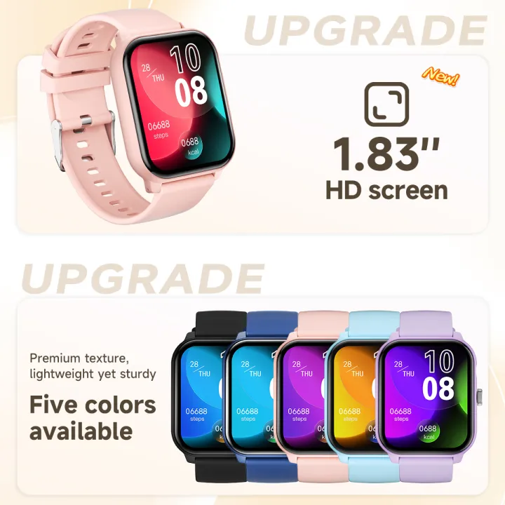 2026%20New%201.83-inch%20Screen%20Smartwatch%20with%20Wireless%20Call%20Rich%20Watch%20Dail%20Music%20Player%20Message%20Push%20Flashlight%20Smart%20Voice%20for%20Men%20-%20Image%202