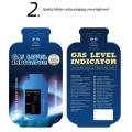 Magnetic Gas Level Indicator gas capacity Test sticker Card residual indicator  items Cylinder empty Alarm Alerts. 