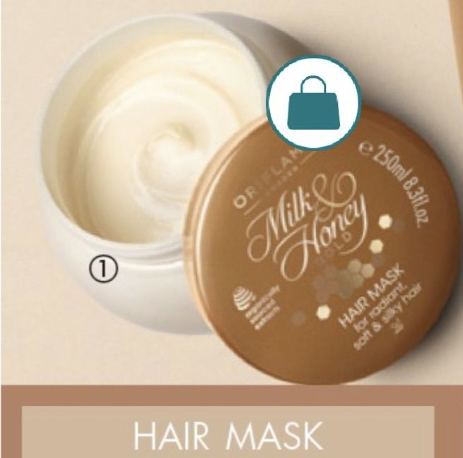 Milk and Honey Gold Hair Mask for Radiant, Soft & Silky Hair