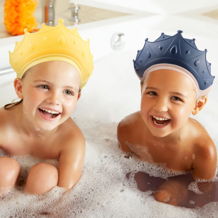 Baby%20Shower%20Cap,%20Shower%20Cap%20for%20Kids%200-9%20Years,%20Adjustable%20Silicone%20Crown%20with%20Eye%20&%20Ear%20Protection,%20Waterproof%20Bathing%20Hat%20for%20Washing%20Hair%20-%20Image%206