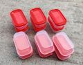 12Pcs Plastic Food Storage Small Box With Lids - 200 MI - Store Your Food Safely And Conveniently With These Small Plastic Storage Boxes, Complete With Lids. 