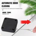 Automatic Sensor Door Closer Punch-free Adjustable Surface Door Stopper Automatically Close Door Bracket Closer Home Improvement. 