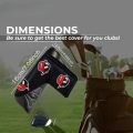 2025 Summer Golf Club Blade Covers with Embroidered Logo,  Durable Fabric for Club Protection & Style, Golf Putter Cover. 