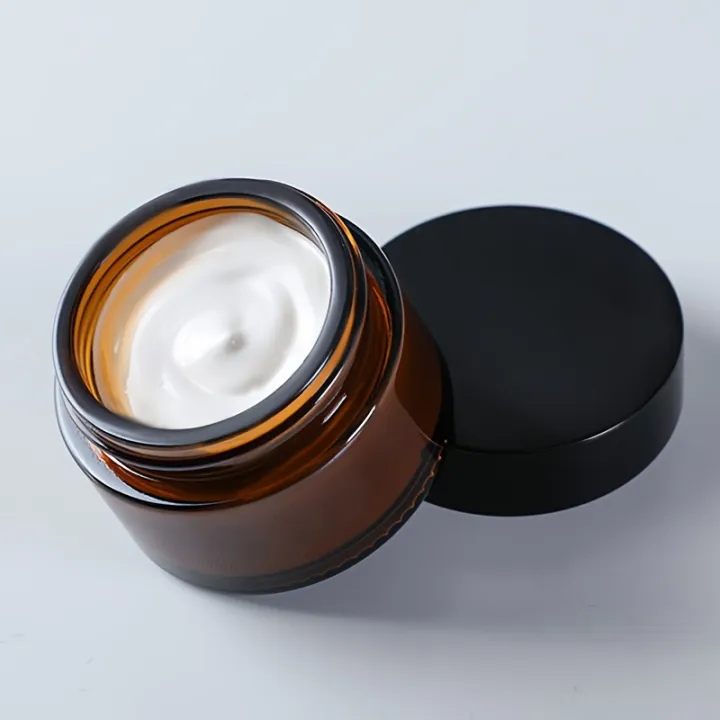 3PCS/5PCS%20brown%20glass%20cosmetic%20jar%20with%20lid,%20leak%20proof%20and%20UV%20resistant,%20reusable,%20portable%20beauty%20storage.%20-%20Image%204