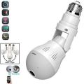 Paroxysm Spy Bulb Camera 1080P WiFi Security Camera, Full HD Video and Audio Recording, 360v Degrees Panoramic Camera for Home, Motion Detection. 