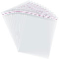 30/50/100pcs Self-Adhesive OPP Clear Cellophane Bag, Stationery Storage Bag, Self-Sealing Bag, Packing Bag.