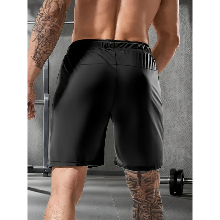 Summer%20Men's%20Casual%20Sports%20Shorts%20Fitness%20Running%20Beach%20Clothes%20Short%20Pants%20Cargo%20Ice%20Silk%20Man%20Quick-Dry%20Sportswear%20Woman%20Gym%20-%20Image%202