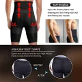 Men Body Shaper Tummy Control Shorts Shapewear Belly Girdle Boxer Briefs High Waisted Slimming Underwear Leg Compression Panties. 