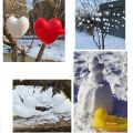 3PCS Cartoon Small Snowball Clip Suit Heart Soccer Duck Shape Digging Mold Tool Set Play Snow Winter Outdoor Beach Sports Toy. 