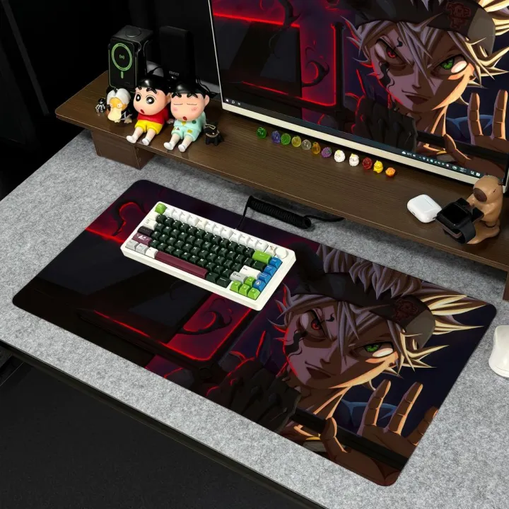 Anime%20B-Black%20C-Clover%20Mouse%20Pad%20Xxl%20Computer%20Large%20Size%20Non-slip%20Gamer%20Keyboard%2090x40cm%20Art%20Design%20HD%20Deskmat%20-%20Image%203
