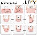 JJYY Folding Luggage Storage Bags - Travel Suitcase Pouch, Handbag, and Shoulder Bag Organizer. 