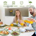 Microwave Cover Splatter-Proof Microwave Guard Cover Clear Microwave Plate Cover with Handle Kitchen Cooking Lid for Vegetables. 