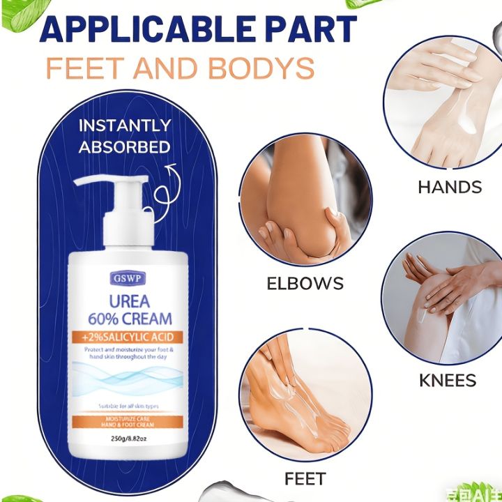 GSWP%2060%25%20Urea%20Moisturising%20Hand%20and%20Foot%20Cream,%20containing%20salicylic%20acid,%20protects%20and%20nourishes%20hands%20and%20feet.250g/500g%20-%20Image%206