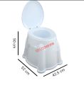 Commode Chair With Cap full Covered. 