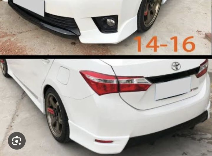 Corolla back kit 3pc 2015/2020 TRD body kit original