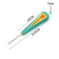 Taper Sewing Tools Accessory Leather Shoes Repair Detachable Sewing Needles Awl Hook Needle Hand Stitcher Steel Stitcher. 