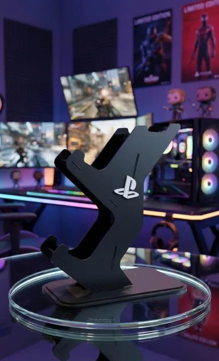 Universal%20Acrylic%20Gaming%20Controller%20Stand%20-%20Desk%20Organizer%20for%20PS5,%20PS4,%20Xbox%20Series%20X/S%20Controllers%20-%20Image%202