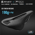 RYET Carbon 3D Printed Saddle 145/155MM 130g 7*9 Bike Seating For Men Women Triathlon Road MTB Mountain Gravel Cycling Parts. 