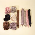 2pcs/set Heatless Hair Curler Silk Curling Headband Foam Curl Rod Lazy Sleeping Hair Rollers Women's No Heat Styling Tools. 