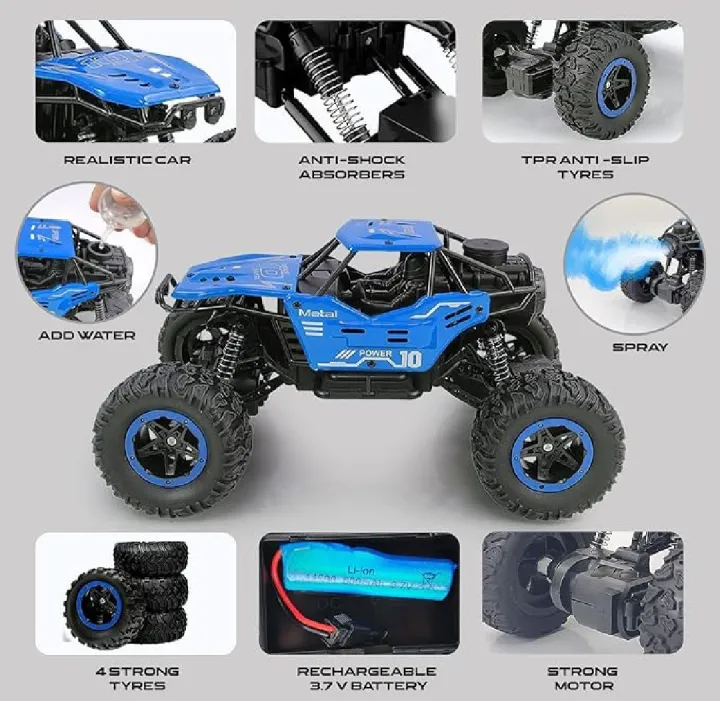 Smoke%20Rock%20Crawler%20Electric%20RC%20Vehicles%20Alloyed%20Remote%20Control%20Booster%20Spray%20Toy%20Car%20for%20Kids%20&%20Boys%20Monster%20RC%20Truck%20with%20Rechargeable%20Rc%20Car%204x4%20High%20Speed"Electric%20RC%20Rock%20Crawler%20Car%20%E2%80%93%204WD%20Off-Road%20Remote%20Control%20Truck%20with%20Smoke%20&%20Spray%20Effect%20%E2%80%93%20,%20Re%20-%20Image%208
