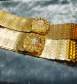 Belt-36 inch fish scale stretch belt. 