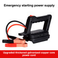 Durable Jump Starter Cables 1PC, Portable Battery Boosting Cords, Black & Red, Quick Set-up, No Battery Included.