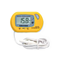 2/4/8Pcs LCD Digital Aquarium Thermometer, Fish Tank Thermometer With Water-Resistant Sensor Probe And Suction Cup For Reptile. 