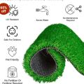Non-Slip Artificial Grass Door Mat - Indoor/Outdoor Rug for Home or Pets. 