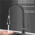 Kitchen Faucets 304 stainless steel Pull Out Kitchen Sink Water Tap Deck Mounted Mixer Stream Sprayer Head Hot Cold Taps. 