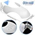 2Pacs New Shoe Care Sneaker Anti Crease Toe Caps Protector Stretcher Expander Shaper Support Pad Shoes Accessories. 