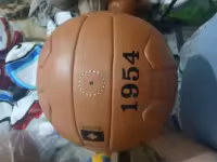 Vintage Leather Hand Stitched Football – Classic 1954 Retro Style Soccer Ball | Vintage football | Leather football | Cl