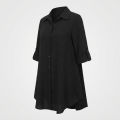 Kurti Black Premium Quality Stitched Fabric Soft Comfortable Breathable Fabric Perfect for Casual and Party Wear. 