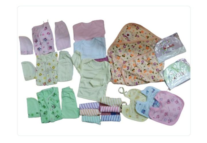 24 PCs Summer - Newborn baby blissful shopping deal, new arrival newborn baby gift pack