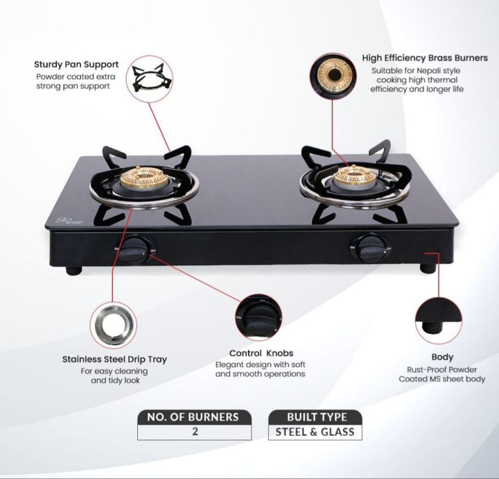 Instacook%202%20Burner%20Automatic%20Glass%20Top%20Gas%20Stove%20(QUEEN)%20-%20Image%202
