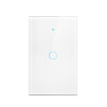 Tuya US WiFi+Bluetooth Smart Wall Switch RF433 1/2/3/4 Gang Smart Touch Sensor LED Light Switches Alexa  Home lightify. 