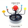 1Set Solar System Nine Planets Model Science Kit DIY Assembly Parent-child Interaction Planetarium Toy Educational Toy. 