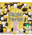 Bride to Be Decoration Set Combo - 41pcs Bridal Shower Decorations Kit | With Bride to Be Sash, Champaign Foil Balloon | Bachelorette Party Decorations | Bride to Be Decoration. 