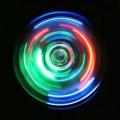 Luminous LED light Fidget Spinner Hand Top Spinners Glow in Dark Light EDC Figet Spiner Finger Stress Relief Toys. 